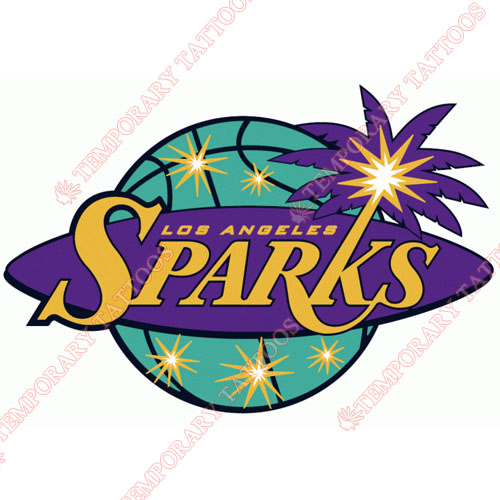 Los Angeles Sparks Customize Temporary Tattoos Stickers NO.8561